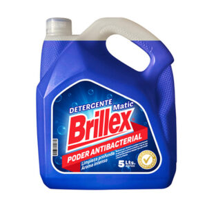 Detergente azul Brillex