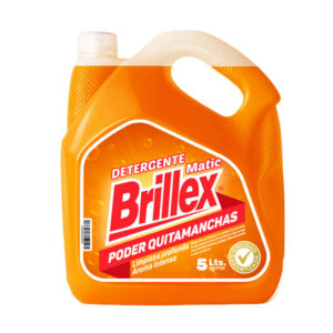 Detergente naranjo Brillex