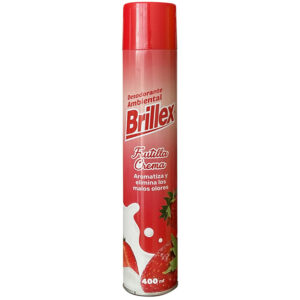 Desodorante Ambiental Brillex Aroma Frutilla Crema