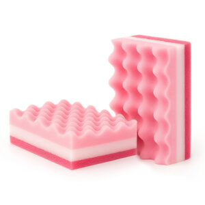 Esponja Mágica Rosa Brillex